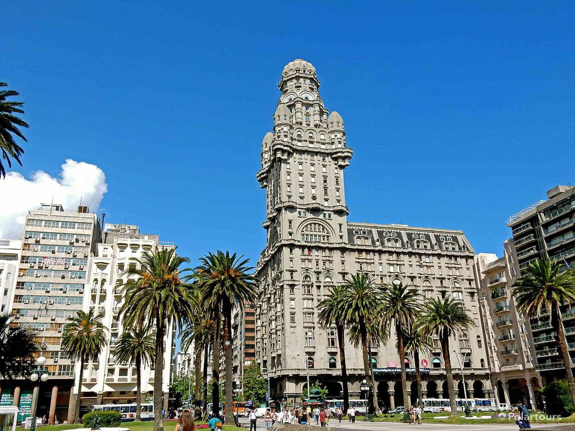 Arrival at Montevideo