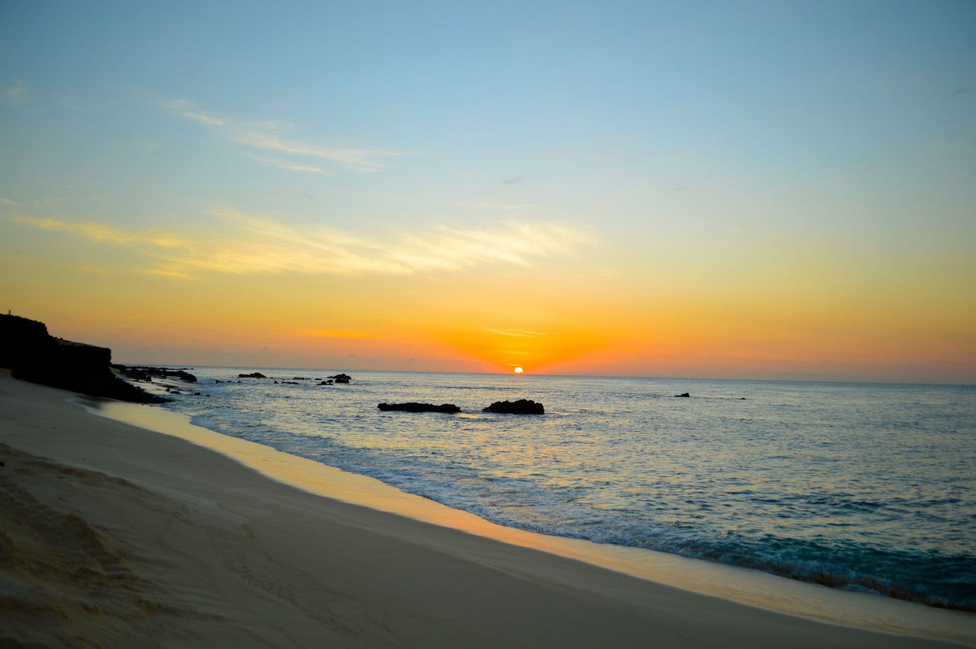 Sunset Ascension Island