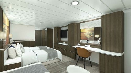 Aurora Stateroom Triple Douglas Mawson