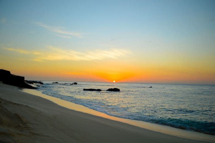 Sunset Ascension Island